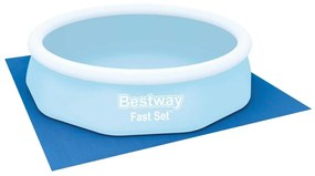 Bestway Υπόστρωμα Πισίνας Προστατευτικό Flowclear 335 x 335 εκ. - Μπλε