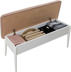 Ταμπουρέ Λευκό / Πέτρα VINA 110x40x46