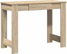 vidaXL Γραφείο Sonoma Δρυς 100x45x75 εκ. από Επεξεργασμένο Ξύλο