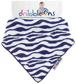 Σαλιάρα-Μπαντάνα 6+ Μηνών Sock Ons Dribble Ons Zebra