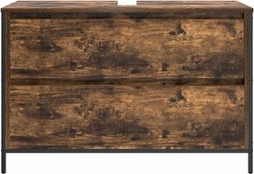 vidaXL Ντουλάπι νιπτήρα μπάνιου με συρτάρια 90x34,5x60 εκ.