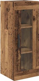 vidaXL Επιτοίχιο ντουλάπι Παλιό Ξύλο 34,5 x 34 x 90 εκ.