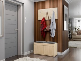 Έπιπλο υποδοχής Gesita-Φυσικό - Γκρι