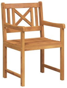 vidaXL Καρέκλες  8 τεμάχια 56x55.5x90 εκ. από Μασίφ Ξύλο Ακακίας