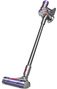 Ηλεκτρική σκούπα όρθιας τοποθέτησης Dyson V8 Advanced 492636-01, 130AW, 540ml, 110000 στροφές/λεπτό, Αυτονομία έως 40 λεπτά, HEPA, Ασήμι/Νικέλιο