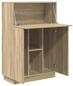 vidaXL Γραφείο Sonoma Δρυς 71.5 x 31.5 x 106.5 εκ Επεξεργασμένο ξύλο