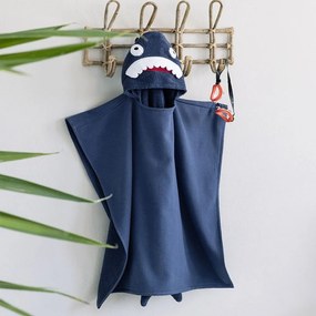 Πόντσο Θαλάσσης Shark Dark Blue Nima