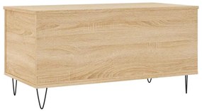 vidaXL Τραπεζάκι Σαλονιού Sonoma Δρυς 90x44,5x45εκ. Επεξεργασμένο Ξύλο