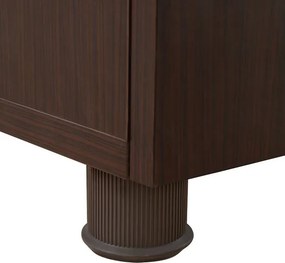ΒΙΒΛΙΟΘΗΚΗ ΓΡΑΦΕΙΟΥ VANCE ΕΠΑΓΓΕΛΜΑΤΙΚΗ WENGE HM2055.12 80Χ40Χ190Υ εκ.