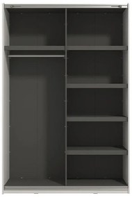 Ντουλάπα Gard 150 Λευκό 146x61x218 εκ. 146x61x218 εκ.