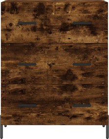 vidaXL Ντουλάπι Καπνιστή Δρυς 69,5 x 34 x 90 εκ. Επεξεργασμένο Ξύλο