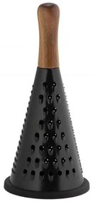 Τρίφτης Τυριού AH-CC73014 Φ11,5x25,5cm Black Andrea House Steel,Wood