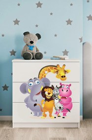 Συρταριέρα Babydreams Cartoon-Leuko-Zoo