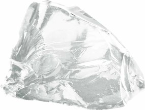 vidaXL Πέτρες Κήπου Λευκό 12 cm Γυαλί
