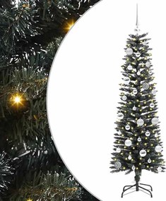 vidaXL Τεχνητό Χριστουγεννιάτικο Δέντρο με 150 LED Πράσινο 150 cm