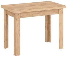 ΤΡΑΠΕΖΙ CELESTE PAKOWORLD ΜΕΛΑΜΙΝΗΣ ΣΕ OAK ΑΠΟΧΡΩΣΗ 100X60X73.5ΕΚ