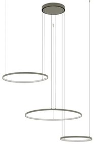 Κρεμαστό Φωτιστικό Οροφής LED 16W Λαδί Circolo 11398 Nowodvorski -11398-Πράσινο 11398