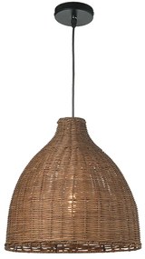Φωτιστικό Οροφής Μονόφωτο Aca Oia ML1013011B Brown