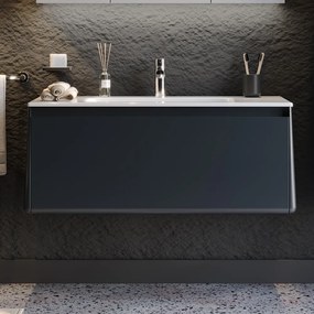 Πάγκος BELLA Ανθρακί MDF 18mm Λάκα 100 S3BBEL100ANM101x46.5x46cm S3BBEL100ANM