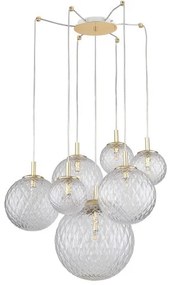 Κρεμαστό Φωτιστικό Οροφής 7xG9 6W IP20 Χρυσό Cadix 4608 TK Lighting-4608-Χρυσό 4608