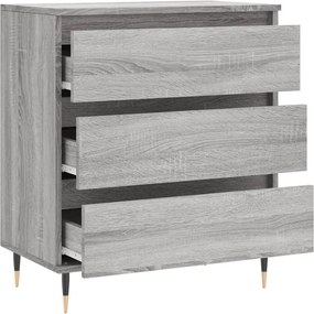 vidaXL Ντουλάπι Γκρι Sonoma 60x35x70 εκ. από Επεξεργασμένο Ξύλο