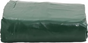 vidaXL Μουσαμάς Πράσινος 650 γρ./μ.² 3x6 μ.