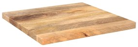 vidaXL Επιφάνεια Τραπεζιού Τετράγωνη 60x60x3,8 εκ. Μασίφ Ξύλο Μάνγκο