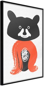 Αφίσα - Little Bear - 40x60 - Μαύρο - Χωρίς πασπαρτού