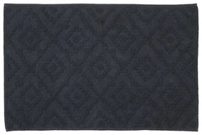 Πατάκι Μπάνιου Βαμβακερό 60x90cm Sealskin Aztec Dark Grey 800095