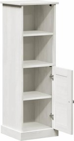 vidaXL Ντουλάπι Μπάνιου VIGO Λευκό και Αντίκα Λευκό 37 x 34 x 110 εκ