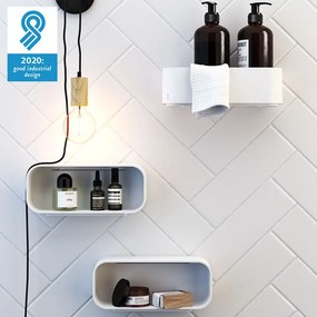 Tiger 2-Store Επιτοίχιο Ράφι 25 cm White 1500010146