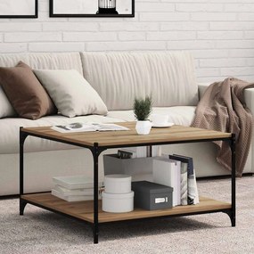 vidaXL Ράφι Βιβλίων 4 pcs Καφέ 80 x 40 x 1,5 cm Επεξεργασμένο ξύλο