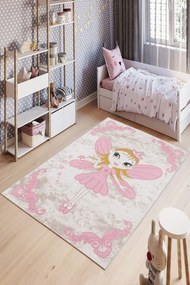 Χαλί W1018 213HFT1255 Pink-Beige Conceptum Hypnose 60X100