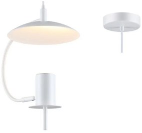 Φωτιστικό Οροφής ZM931P25W 1ΧGU10 D25X20XH100 White Aca Decor Metal