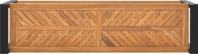 vidaXL Παγκάκι 120 εκ. από Μασίφ Ξύλο Teak