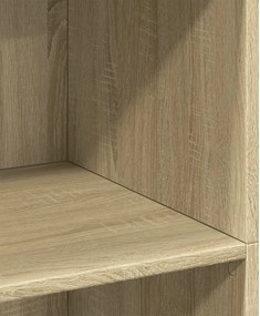 vidaXL Ντουλάπι Sonoma Δρυός 70x41x124 εκ. από Επεξεργασμένο Ξύλο