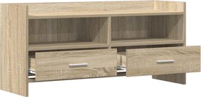 vidaXL Ντουλάπι TV 100 x 33 x 47 εκ Sonoma Δρυς Επεξεργασμένο Ξύλο