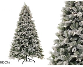 Χριστουγεννιάτικο Δέντρο PE/PP/PVC Με 200 LED Frost 180cm