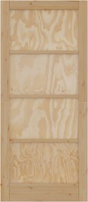vidaXL Εσωτερική Πόρτα Φυσικό 86 x 198,5 cm Κόντρα πλακέ