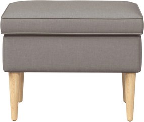 vidaXL Πολυθρόνα Ποδιών Taupe 55 x 35 x 41 εκ