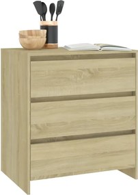 vidaXL Μπουφές Sonoma Δρυς 70x41x75 εκ. από Επεξεργασμένο Ξύλο