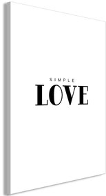 Πίνακας - Simple Love (1 Part) Vertical - 40x60