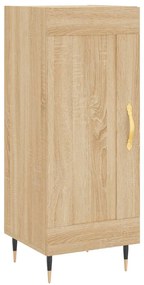 vidaXL Ντουλάπι Sonoma Δρυς 34,5x34x90 εκ. από Επεξεργασμένο Ξύλο