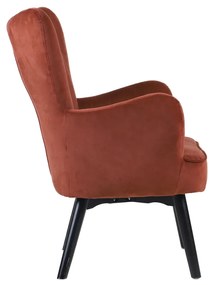 BELLA ΠΟΛΥΘΡΟΝΑ RUST RED 67x72xH96cm - Ξύλο - 01-2149