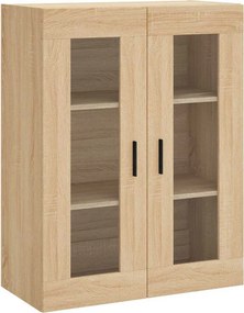 vidaXL Ντουλάπι Επιτοίχιο Sonoma Δρυς 69,5 x 34 x 90 εκ.