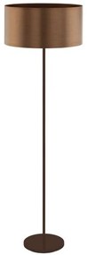 Φωτιστικό Δαπέδου 39358 Saganto E27/1 Bronze-Brown Eglo Metal, Plastic