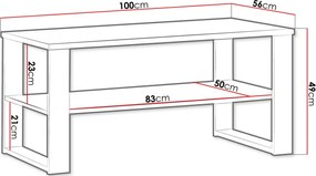 Τραπεζάκι σαλονιού Lamelo II