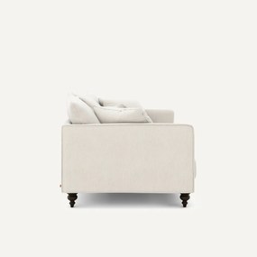 Καναπές compact από βελούδινη chenille, Lazare