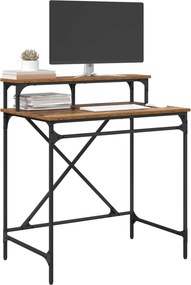 vidaXL Γραφείο Παλιό Ξύλο 80 x 50 x 90 cm Επεξεργασμένο ξύλο