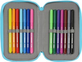 Κασετίνα BlackFit8 Cool Πολύχρωμο 12,5 x 19,5 x 5,5 cm 37 Τεμάχια